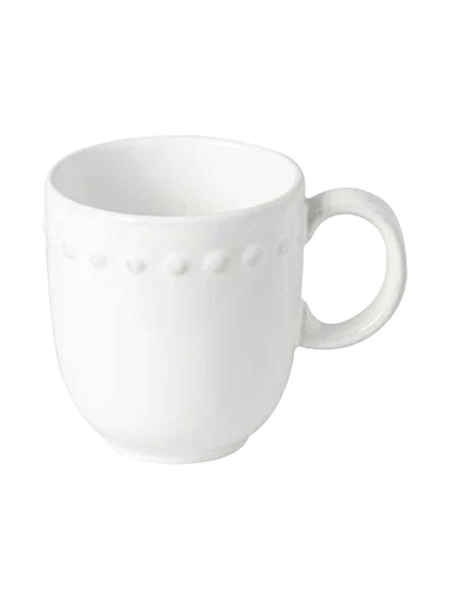 
Handmade Tea & Coffee Mug "Pearl" - White