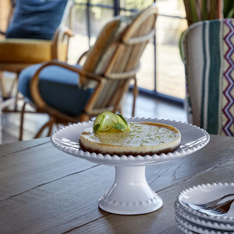
Handmade Cake Stand "Pearl" - Medium, Ø 22 cm