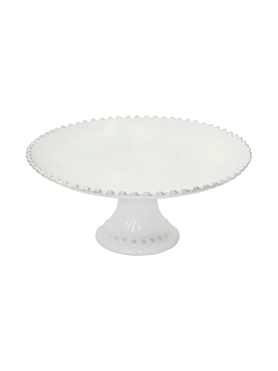 
Handmade Cake Stand "Pearl" - Large, Ø 28.4 cm