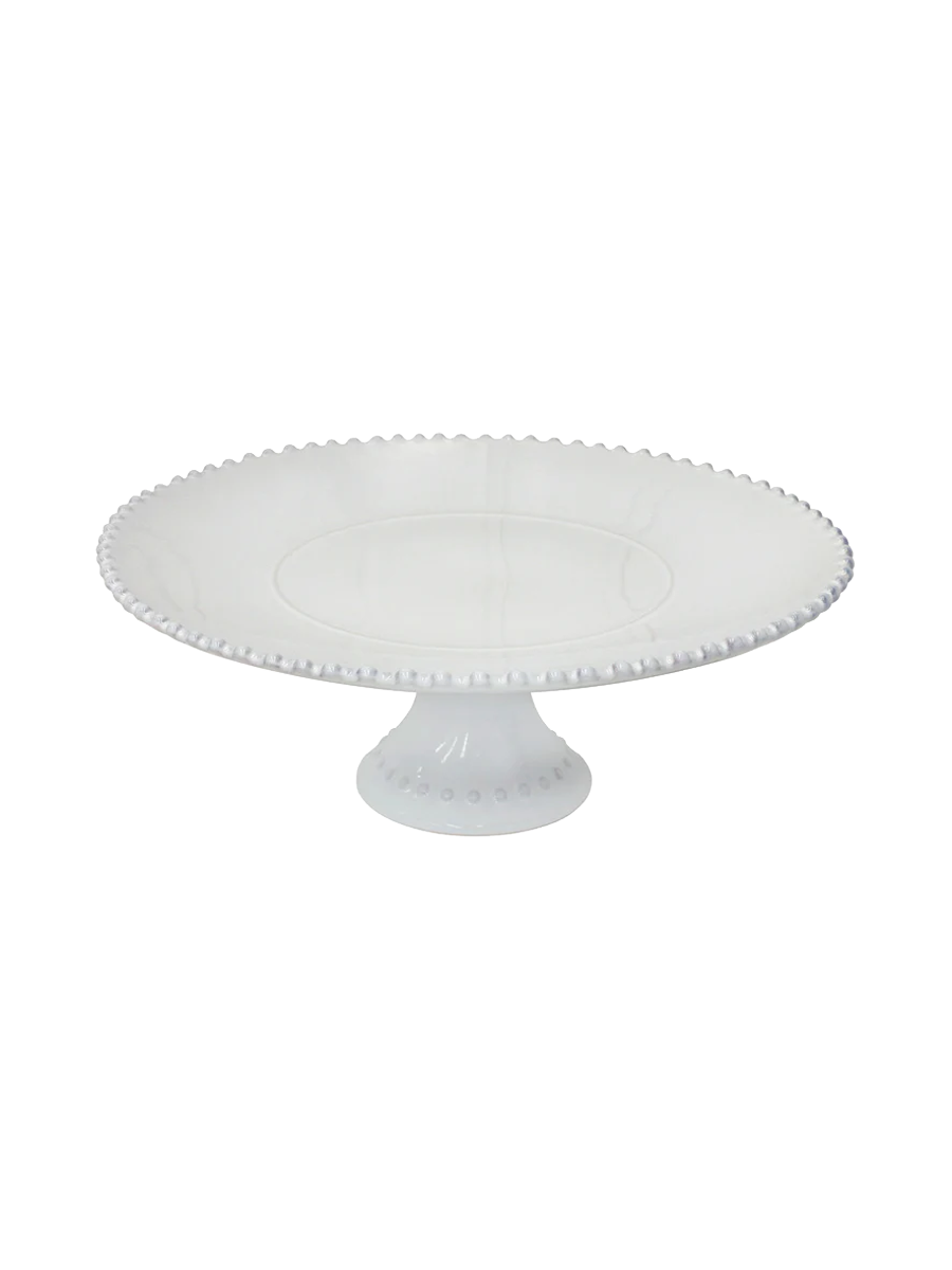 
Handmade Cake Stand "Pearl" - Extra Large, Ø 34 cm