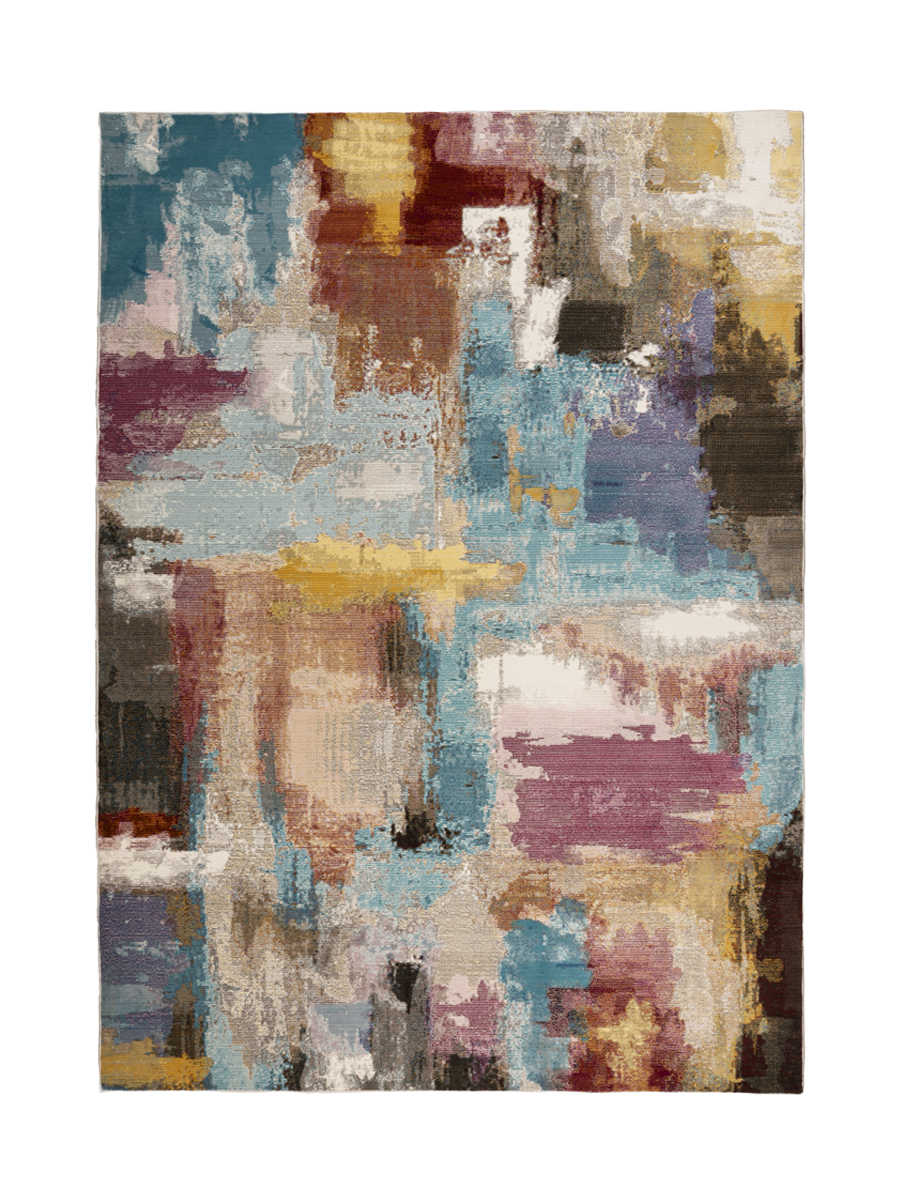 
"Picasso 598" Designer Rug - Multicolor - 80 x 150 cm