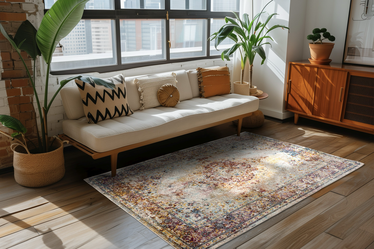 
"Picasso 603" Design Rug - Multicolor - 80 x 150 cm