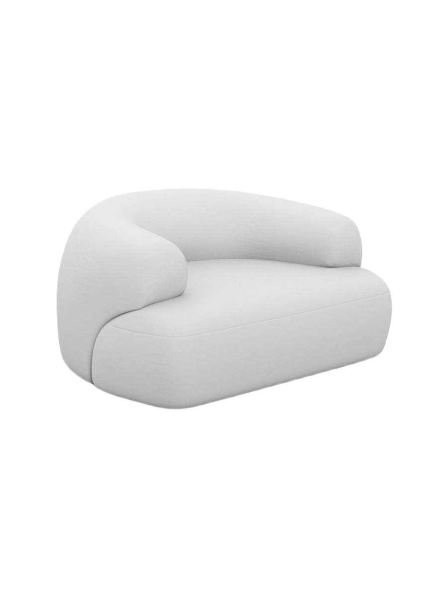 
Design Echtleder Loungesessel „Astoria“ - Echtleder Beige