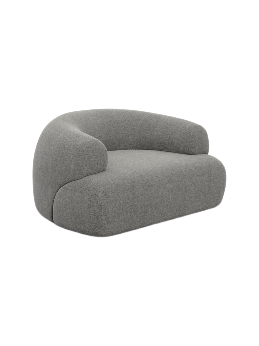 
Design Loungesessel „Astoria“ mit Strukturstoff-Bezug - Strukturstoff Anthrazit