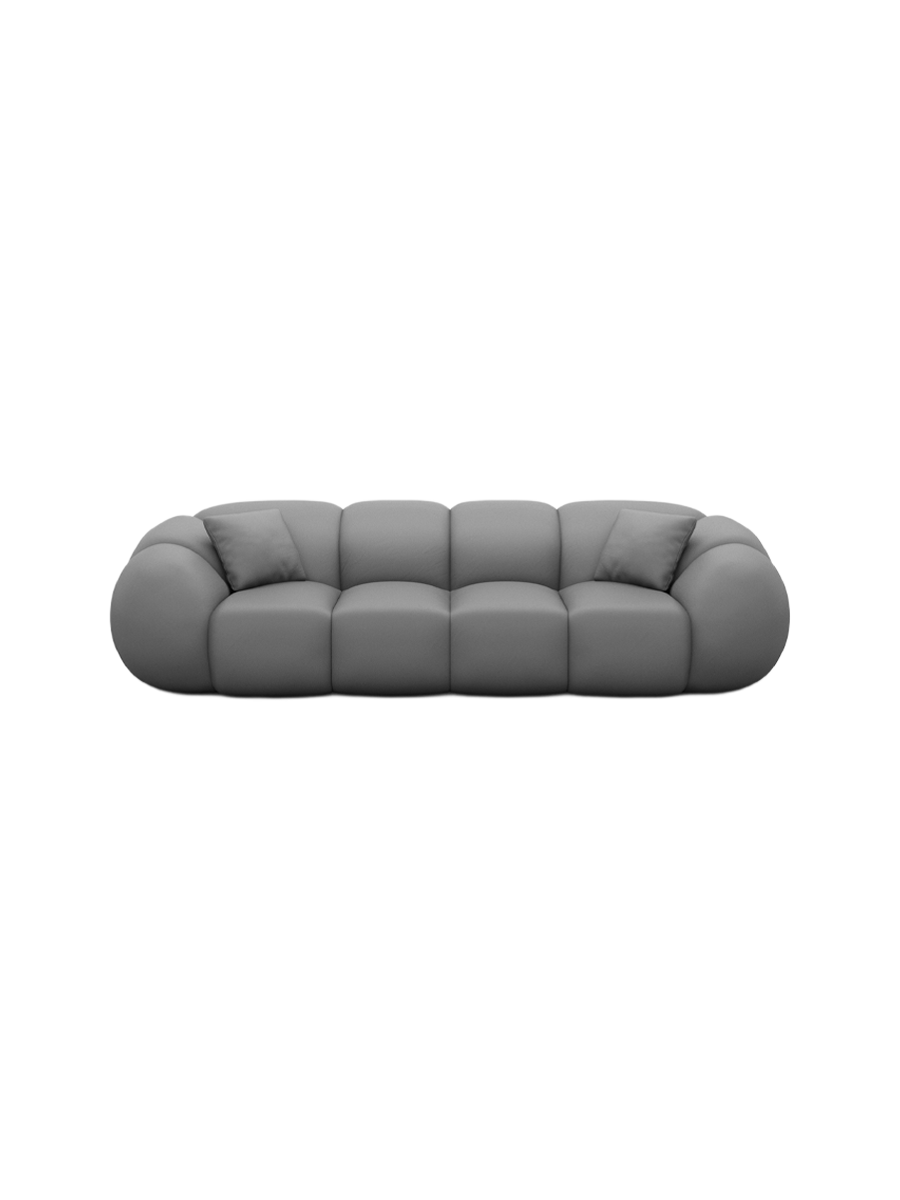 
4-Sitzer Design Echtleder Sofa „Azura“ - Echtleder Beige