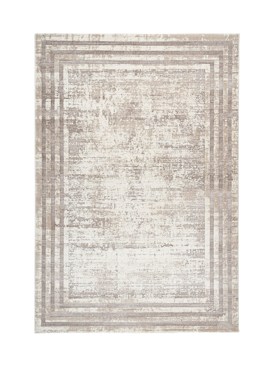 
High-Quality Designer Rug "Paris 502", Taupe - 80 x 150 cm