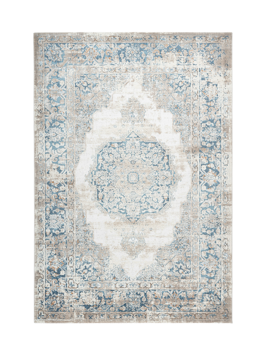 
High-Quality Designer Rug "Paris 504", Blue - 80 x 150 cm
