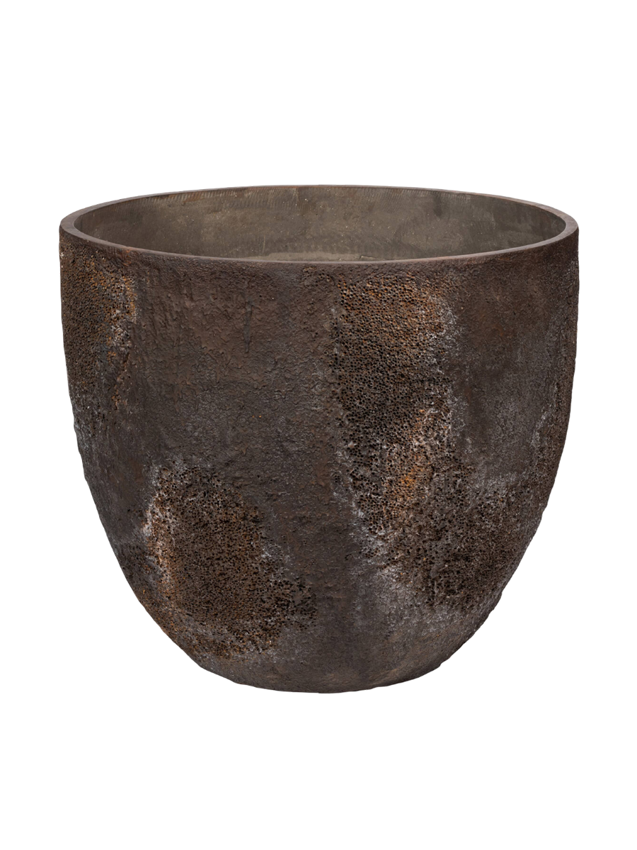 
High-Quality Indoor/Outdoor Plant Pot "Oyster Jesslyn" - Imperial Brown / Ø 70 x 61 cm