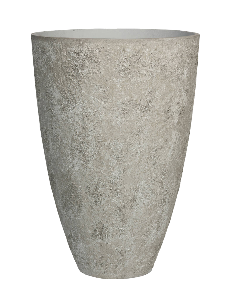 
High-quality Indoor/Outdoor Planter "Oyster Oscar XL" - Imperial White