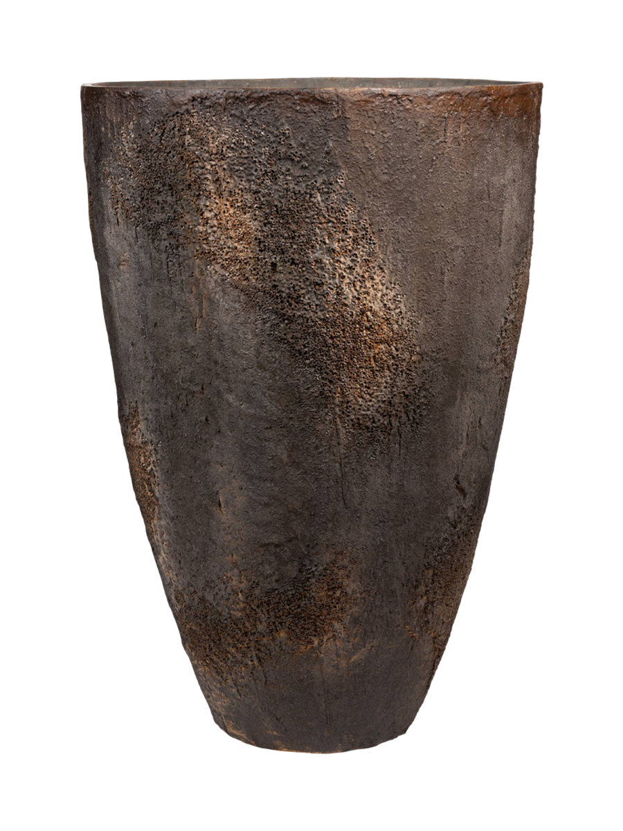 
High-quality Indoor/Outdoor Planter "Oyster Oscar XL" - Imperial Brown