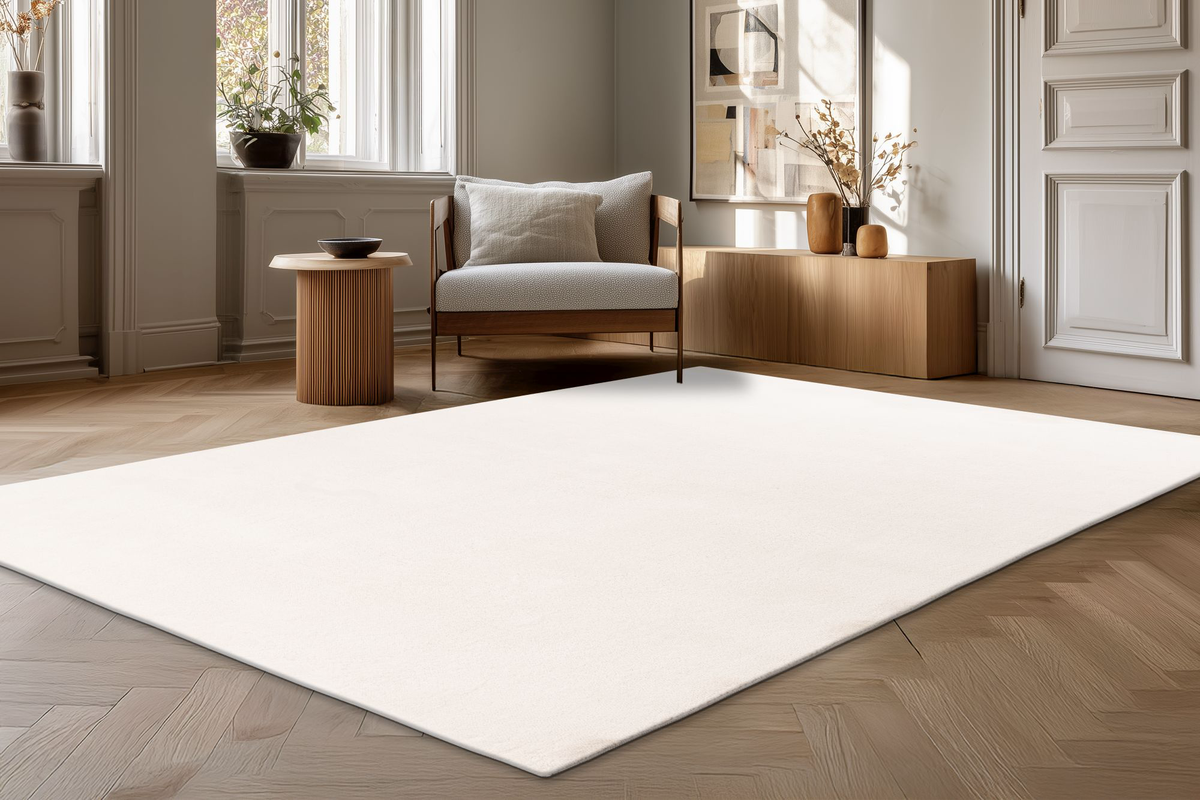 
Washable Designer Rug "Relax" - White - 80 x 140 cm