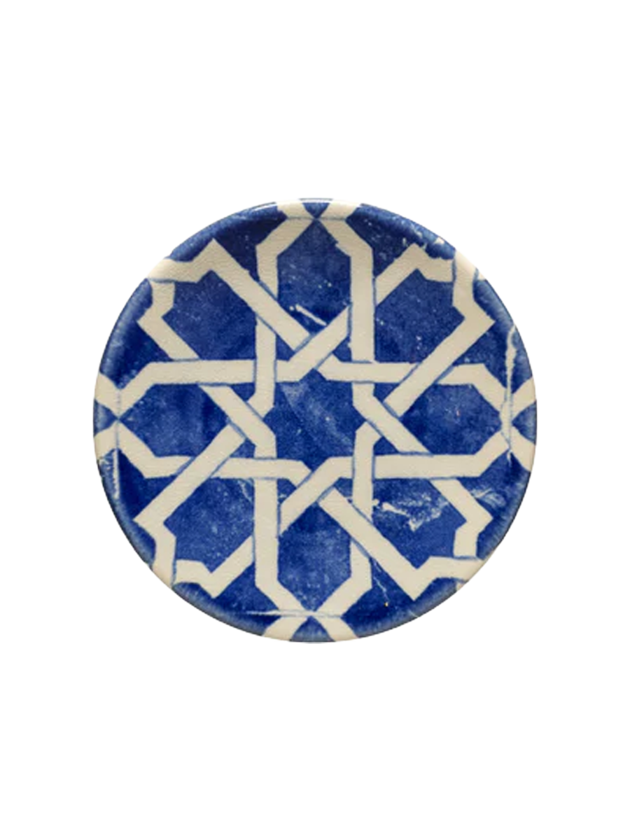 
Handgefertigter Brot- & Aperoteller „Elements“ - Algarve Blue 02