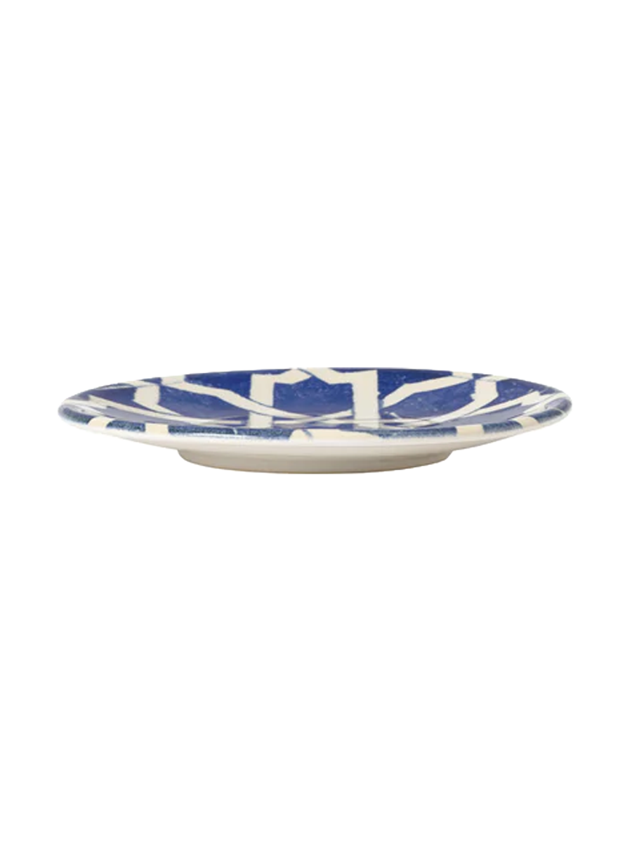 
Handgefertigter Brot- & Aperoteller „Elements“ - Algarve Blue 02