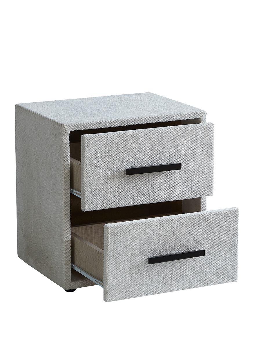 
Premium Box Spring Bed "Ruby" incl. Mattress & Topper - With 2 x bedside table (+ CHF 630.-) / Mattress size: 160 x 200 cm