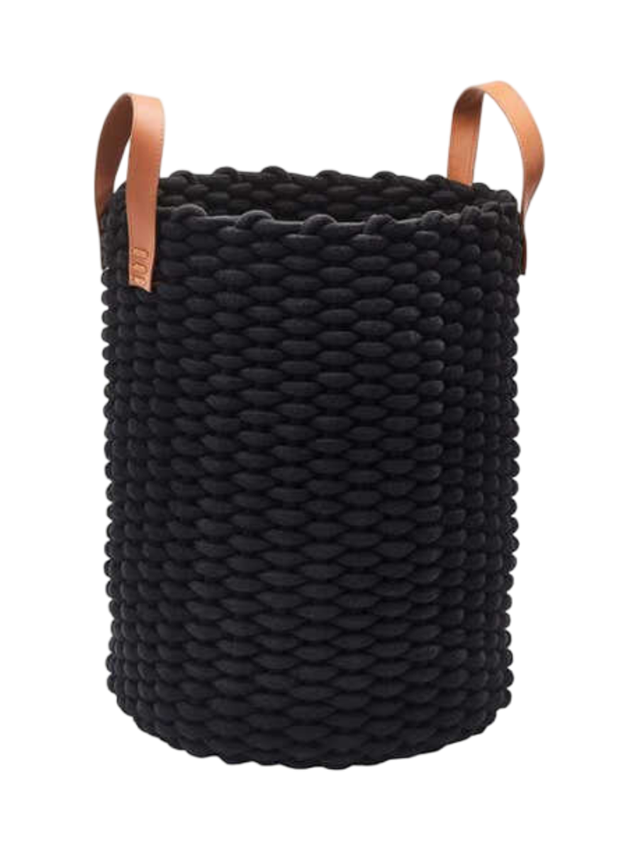 
Panier à linge design « Rudon » - Noir