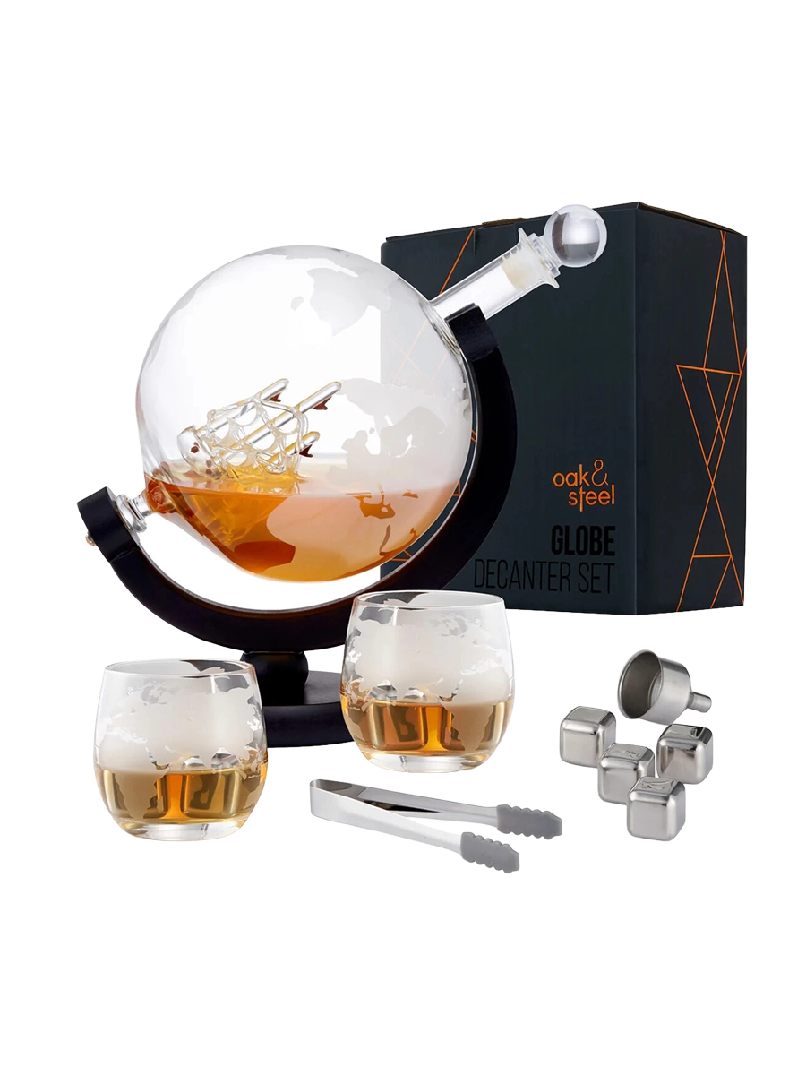 
Premium "Globe Whisky" Gift Set
