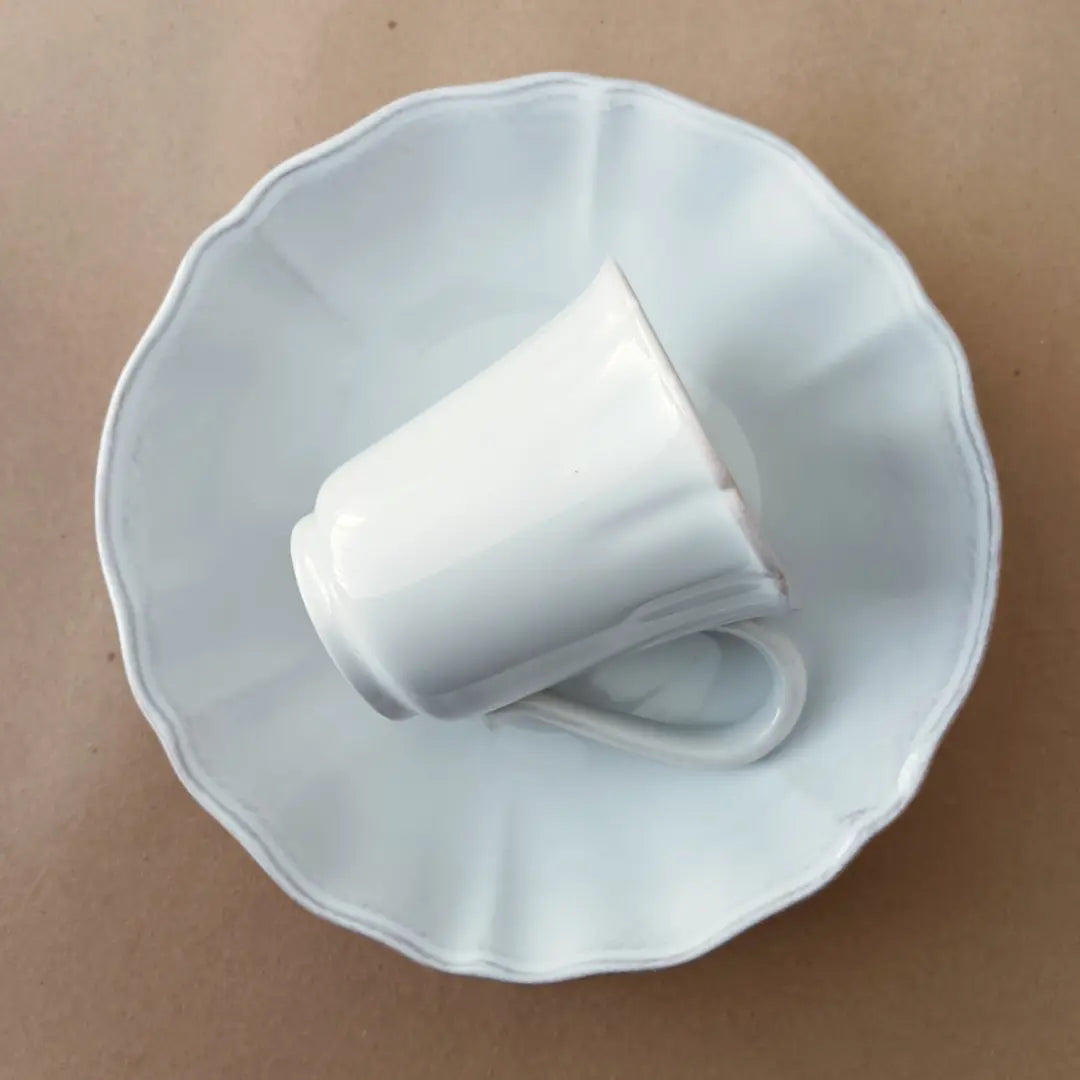 
Handcrafted Coffee & Tea Mug "Alentejo" - White