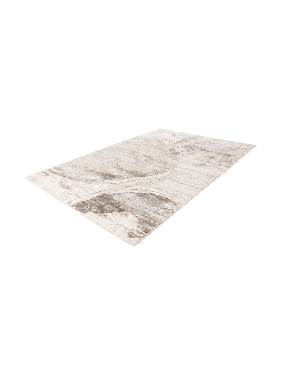 
Designer Rug "Sedef 403" - Silver/Beige - 80 x 150 cm