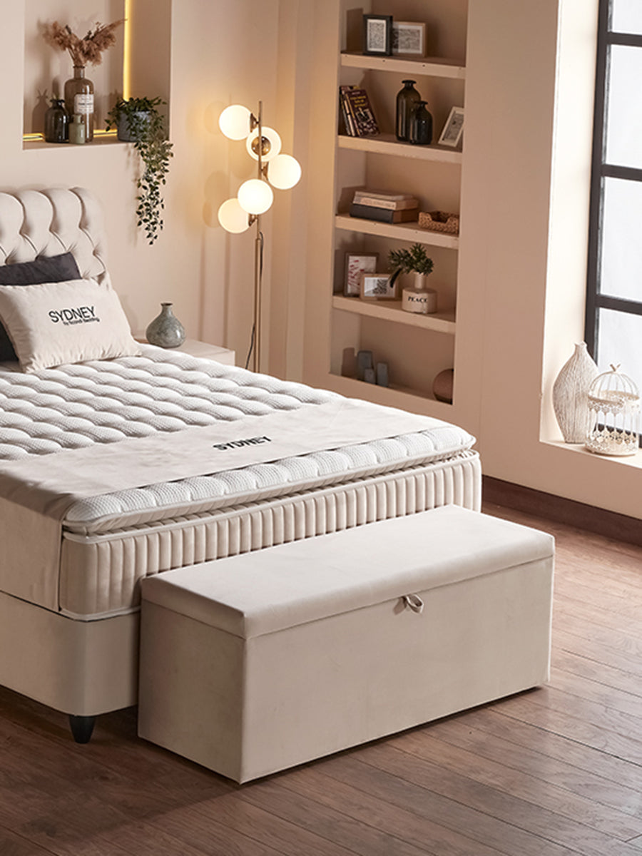 IMAGE for product variant SKU SIDNEY-BEIGE-160x200-Sitzbank
