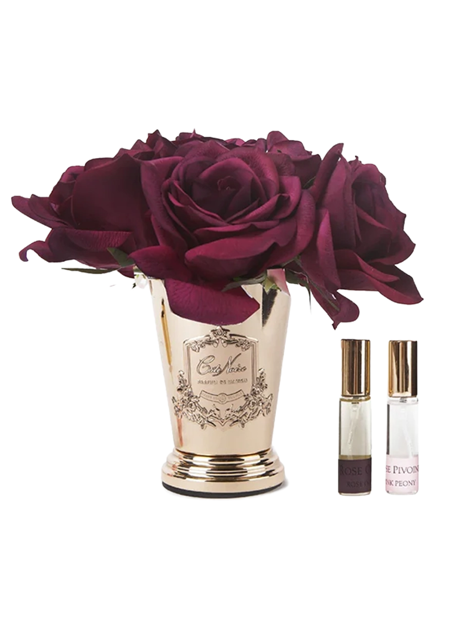 
Diffuseur de parfum d'ambiance de luxe « Seven Roses » - Rouge Carmin