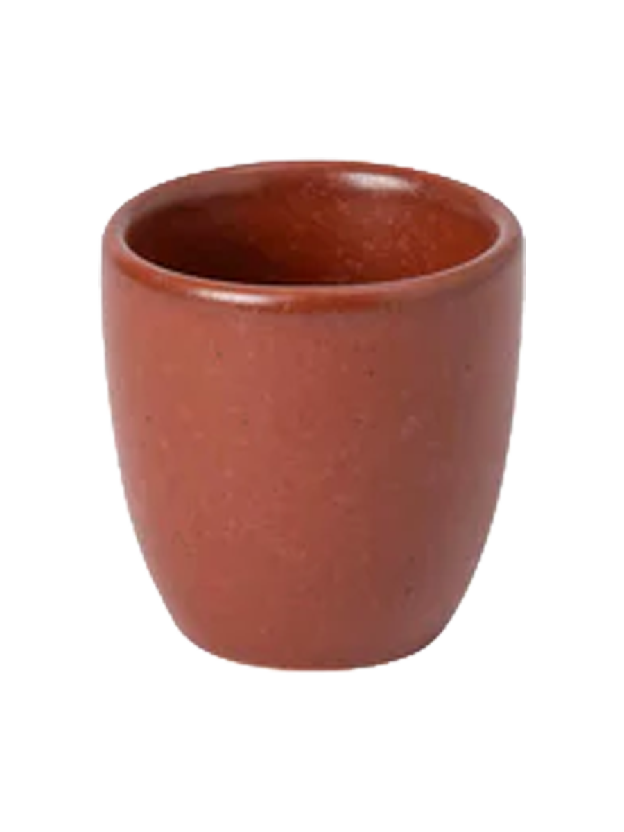 
Handmade Espresso Mug "Pacifica" - Cayenne Red
