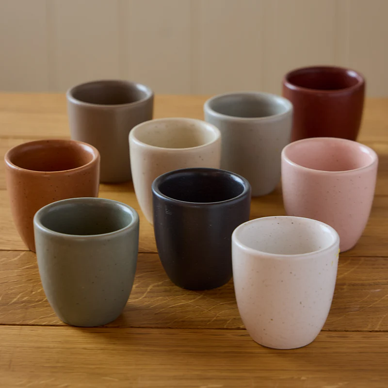 
Handmade Espresso Mug "Pacifica" - Sead Grey