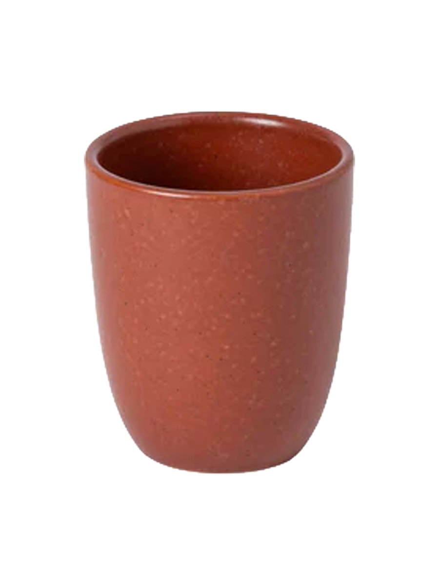 
Handmade Lungo Mug "Pacifica" - Cayenne Red
