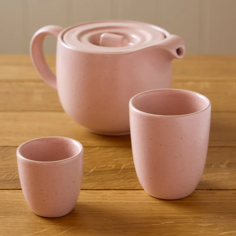 
Handmade Lungo Mug "Pacifica" - Pink Marshmallow