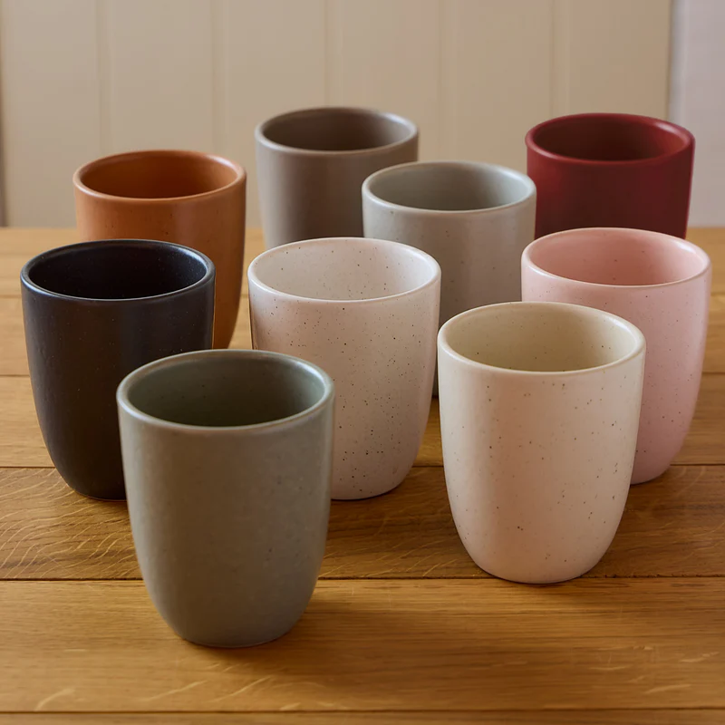 
Handmade Lungo Mug "Pacifica" - Oyster Gray