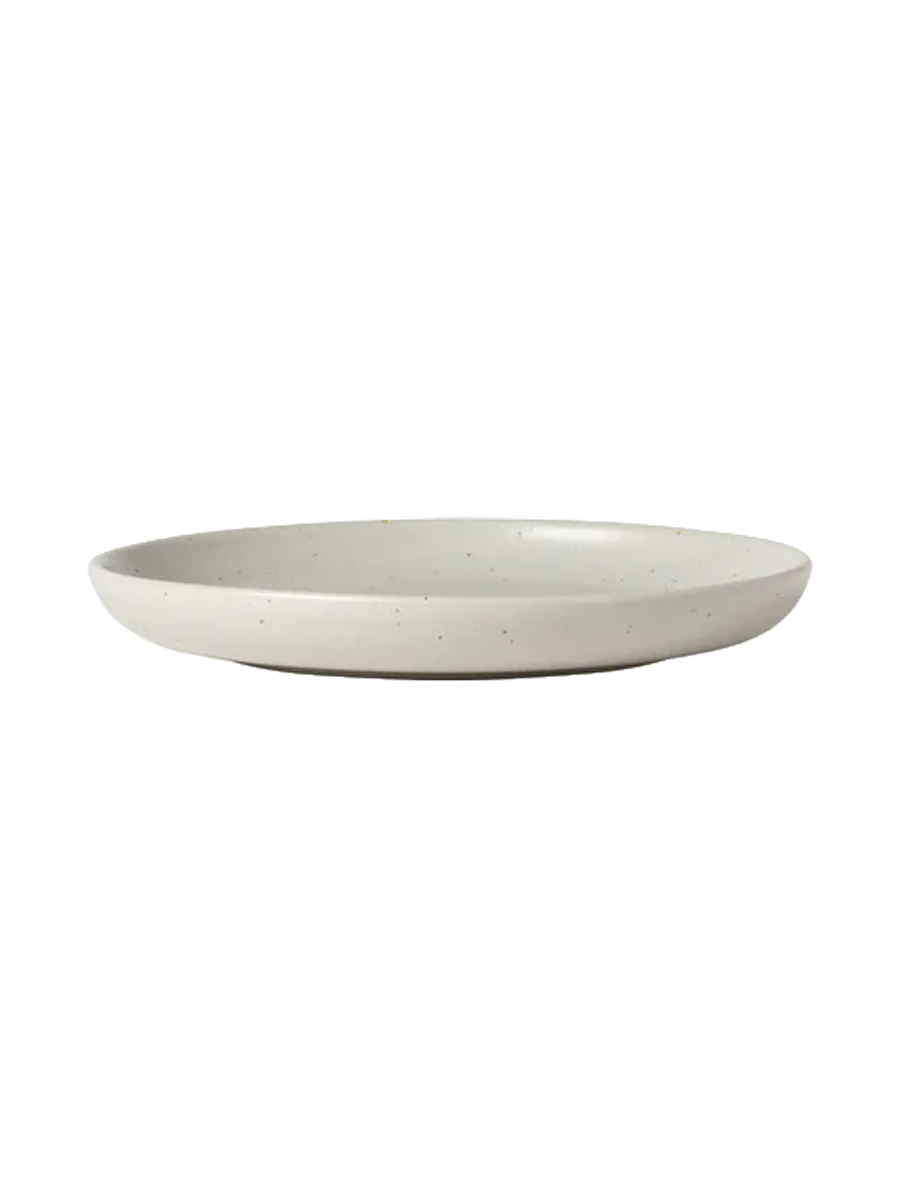 
Handmade Bread & Appetizer Plate "Pacifica" - Oyster Gray