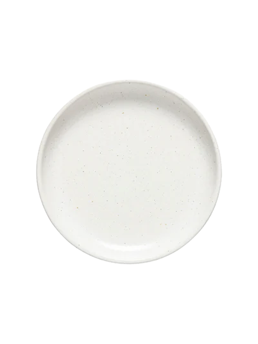 
Handmade Bread & Appetizer Plate "Pacifica" - Salt