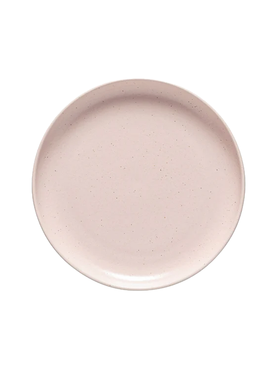 
Handmade Salad & Dessert Plate "Pacifica" - Marshmallow Pink