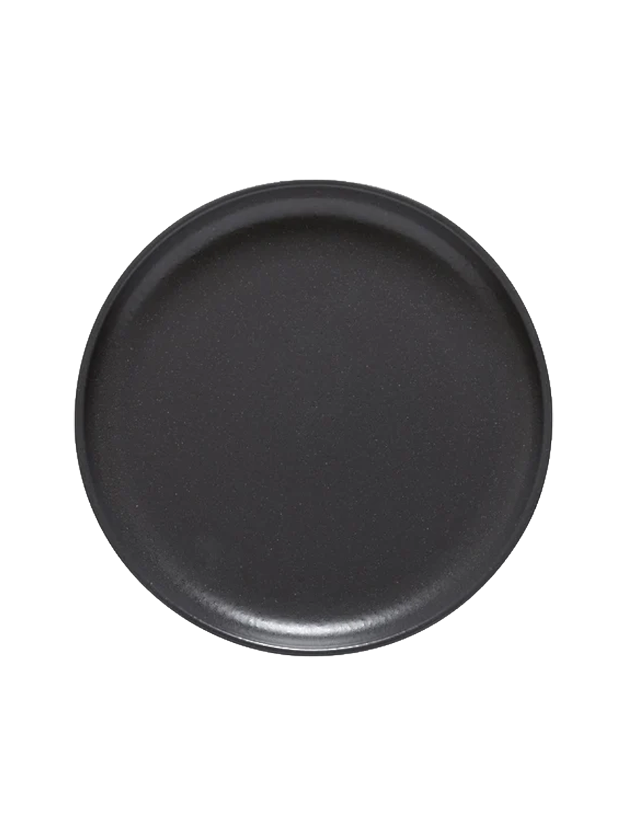 
Handmade Salad & Dessert Plate "Pacifica" - Sead Grey