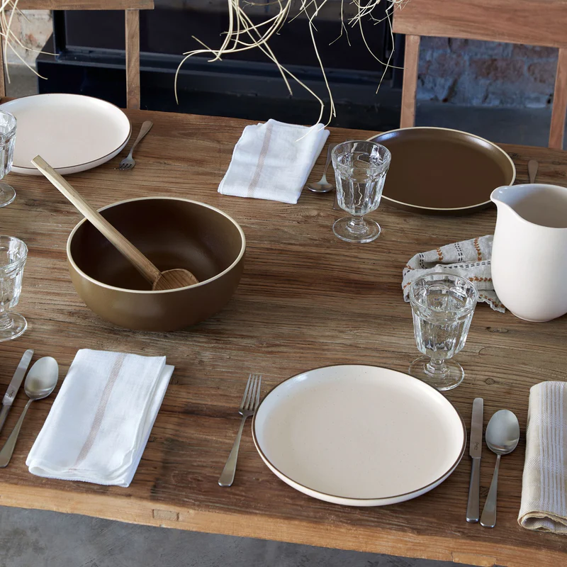 
Handmade dinner plate "Pacifica" - Monterosa