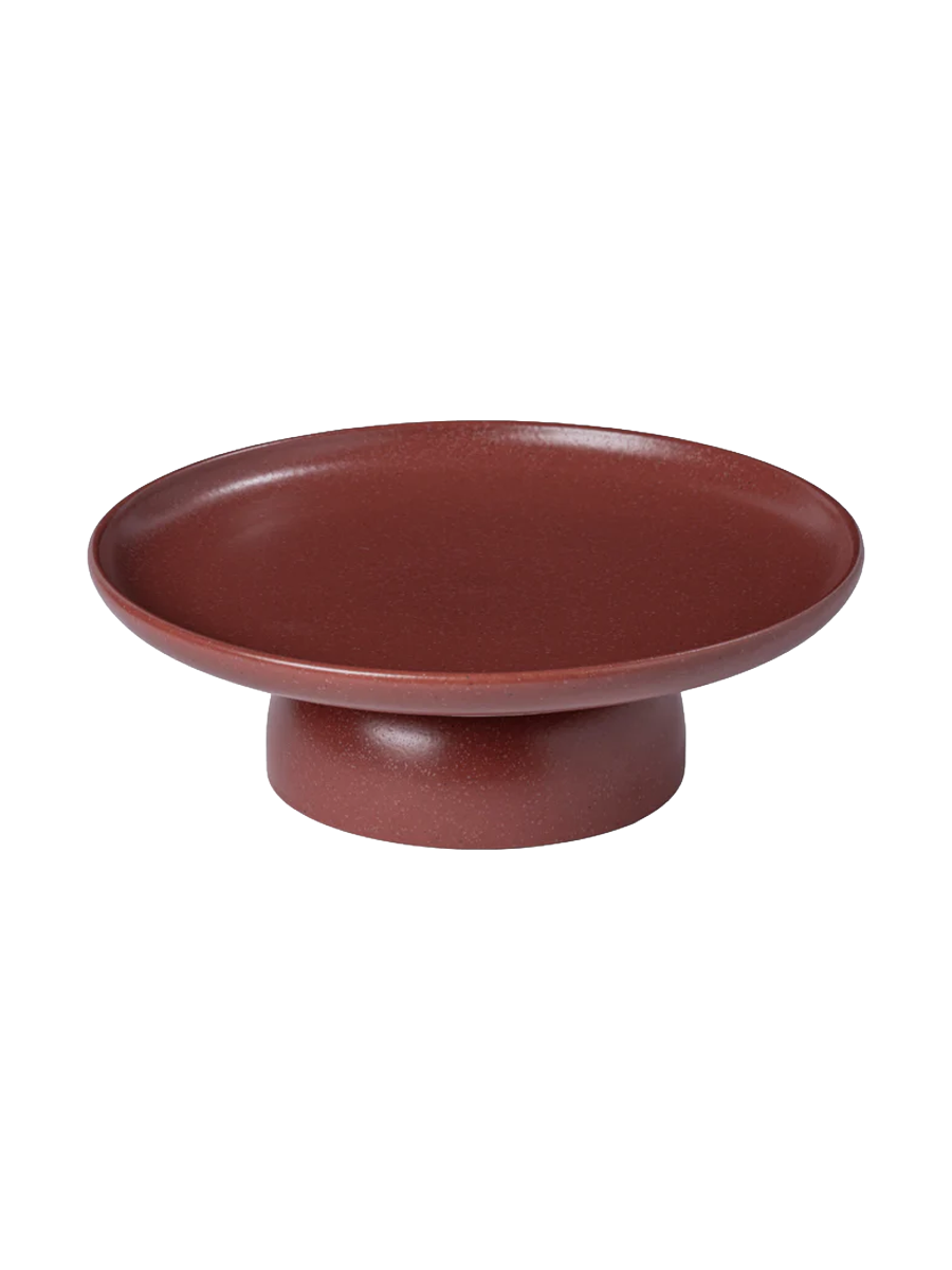 
Handmade Cake Stand "Pacifica" - Cayenne Red