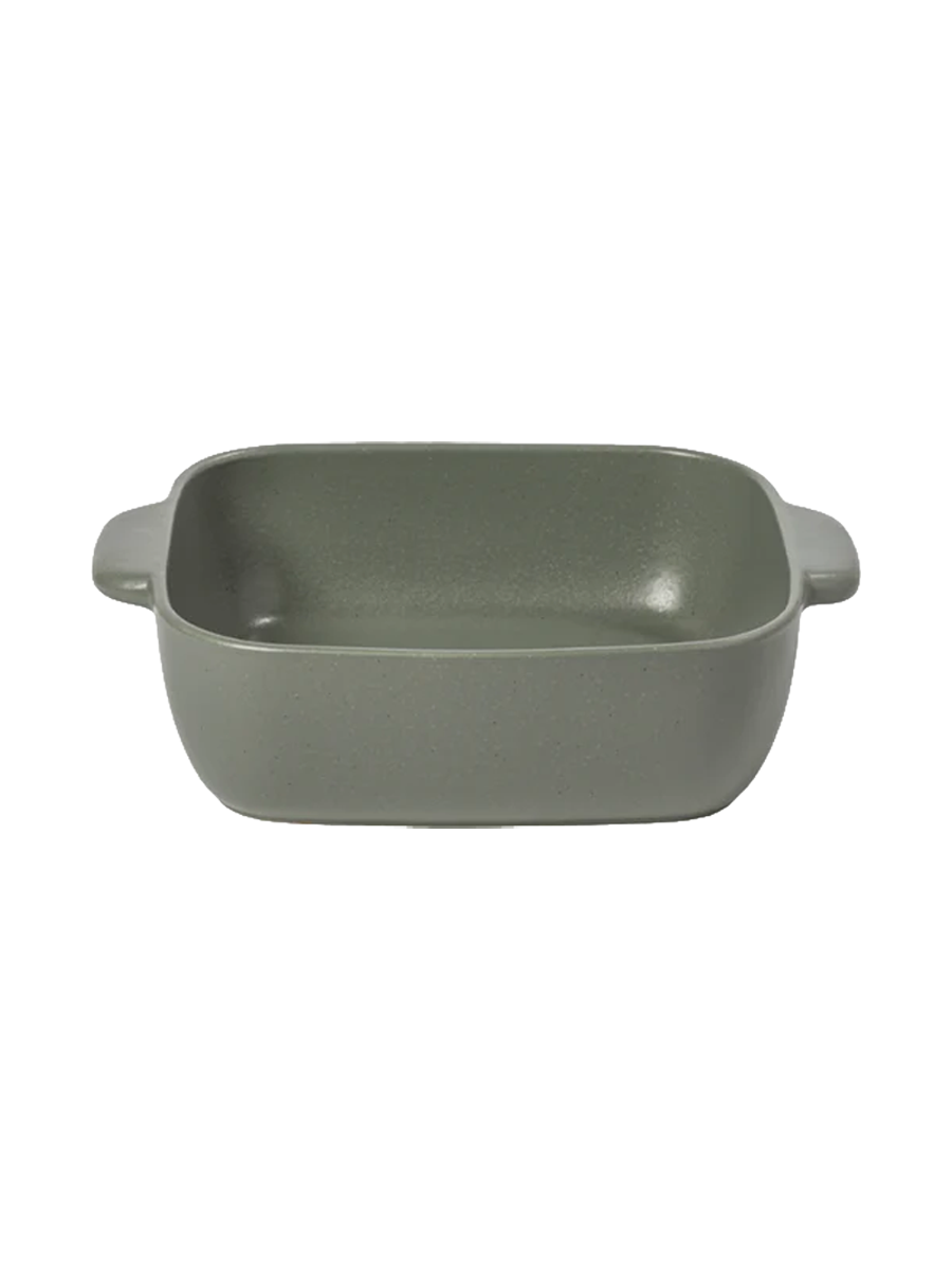 
Handmade Square Baking & Roasting Pan "Pacifica" - Artichoke Green