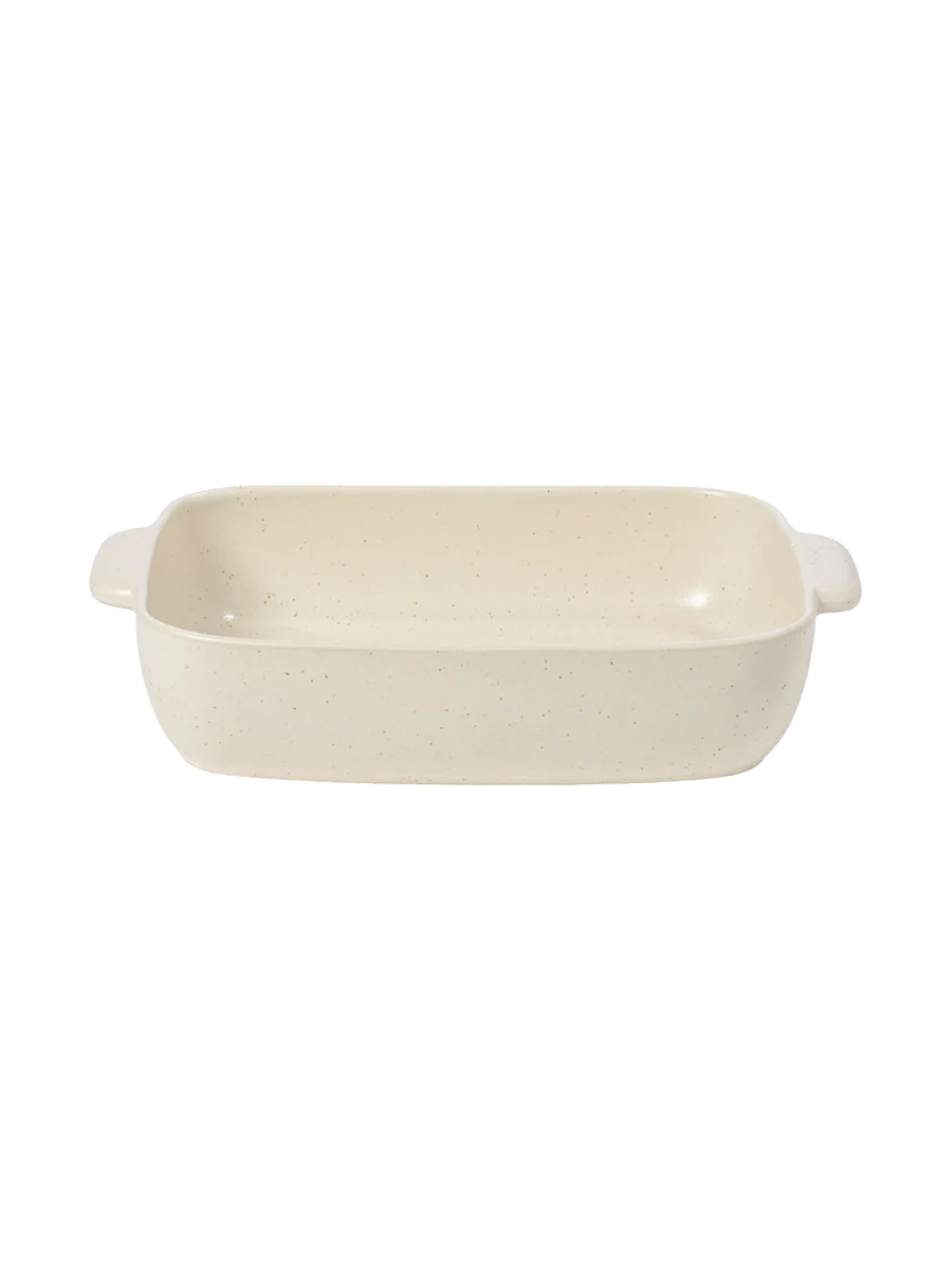 
Handcrafted Baking & Oven Dish "Pacifica" - Vanilla / Medium