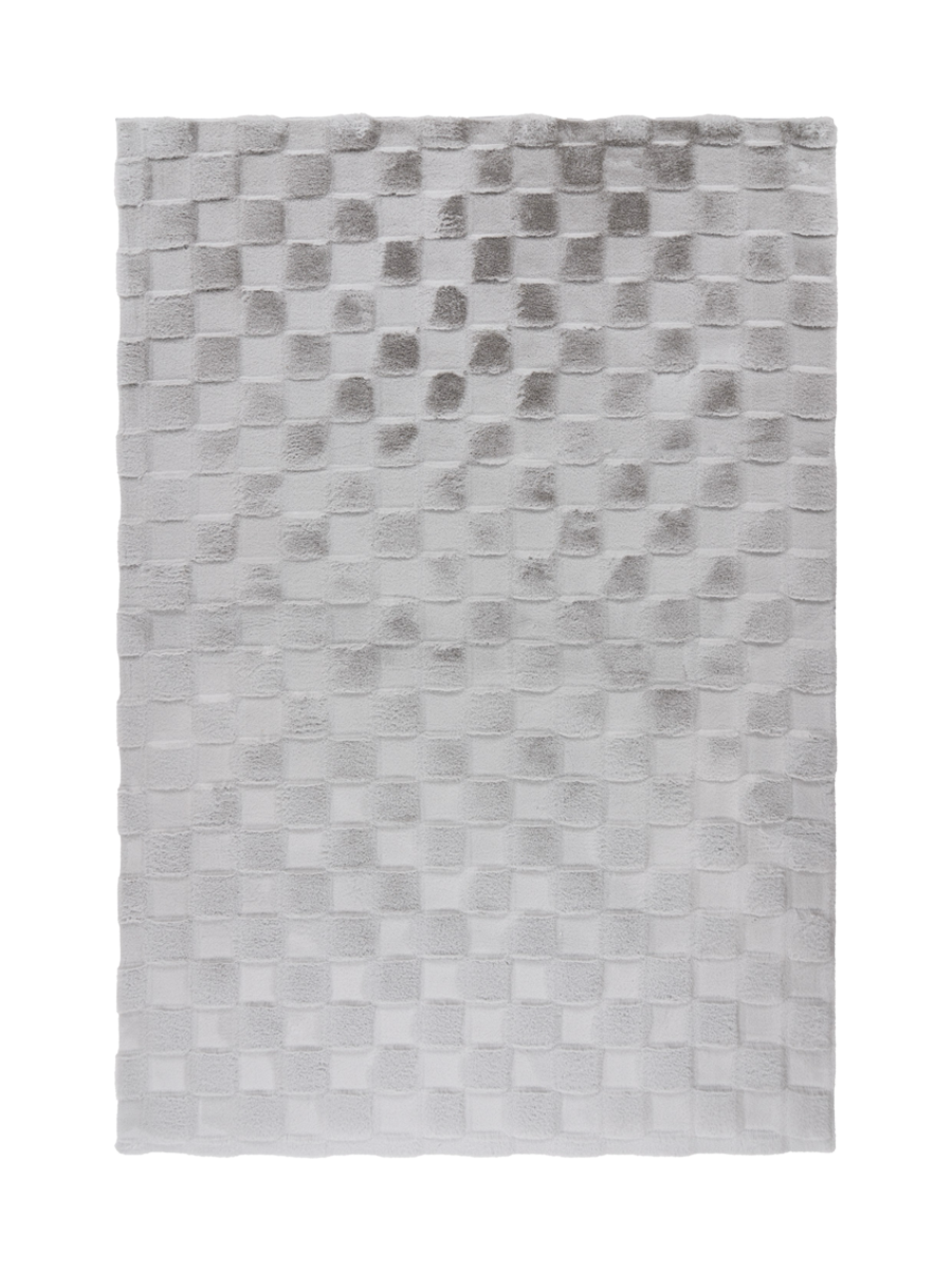 
High-Quality Shaggy Designer Rug "Soul" - Silver - 160 x 230 cm