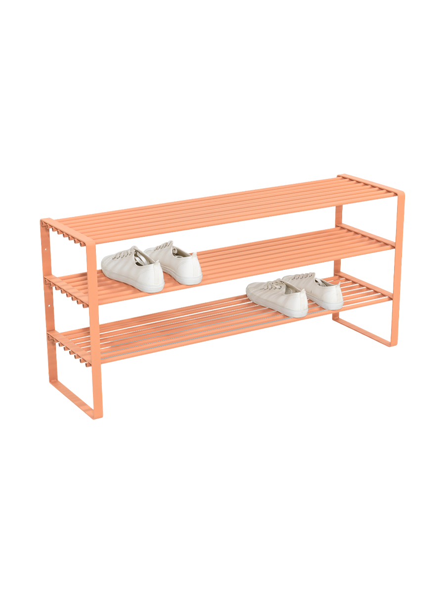 
Design Shoe Rack "Rex SR 2" 100 cm - Clay Terra
