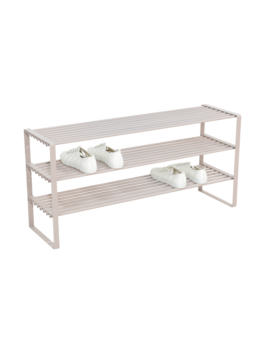 
Design Shoe Rack "Rex SR 2" 100 cm - Silky Taupe