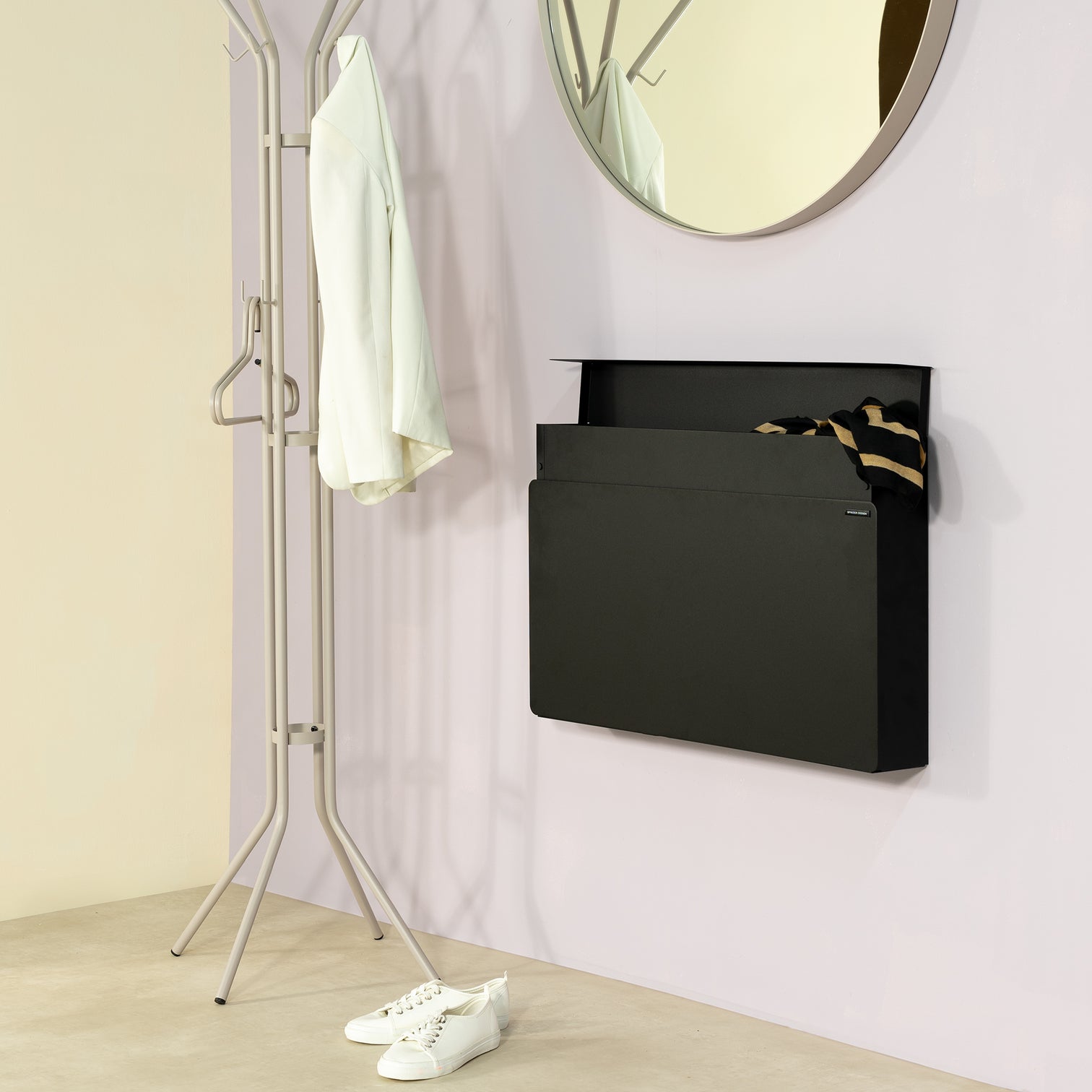 
Shoe Cabinet "Luigi" - Black