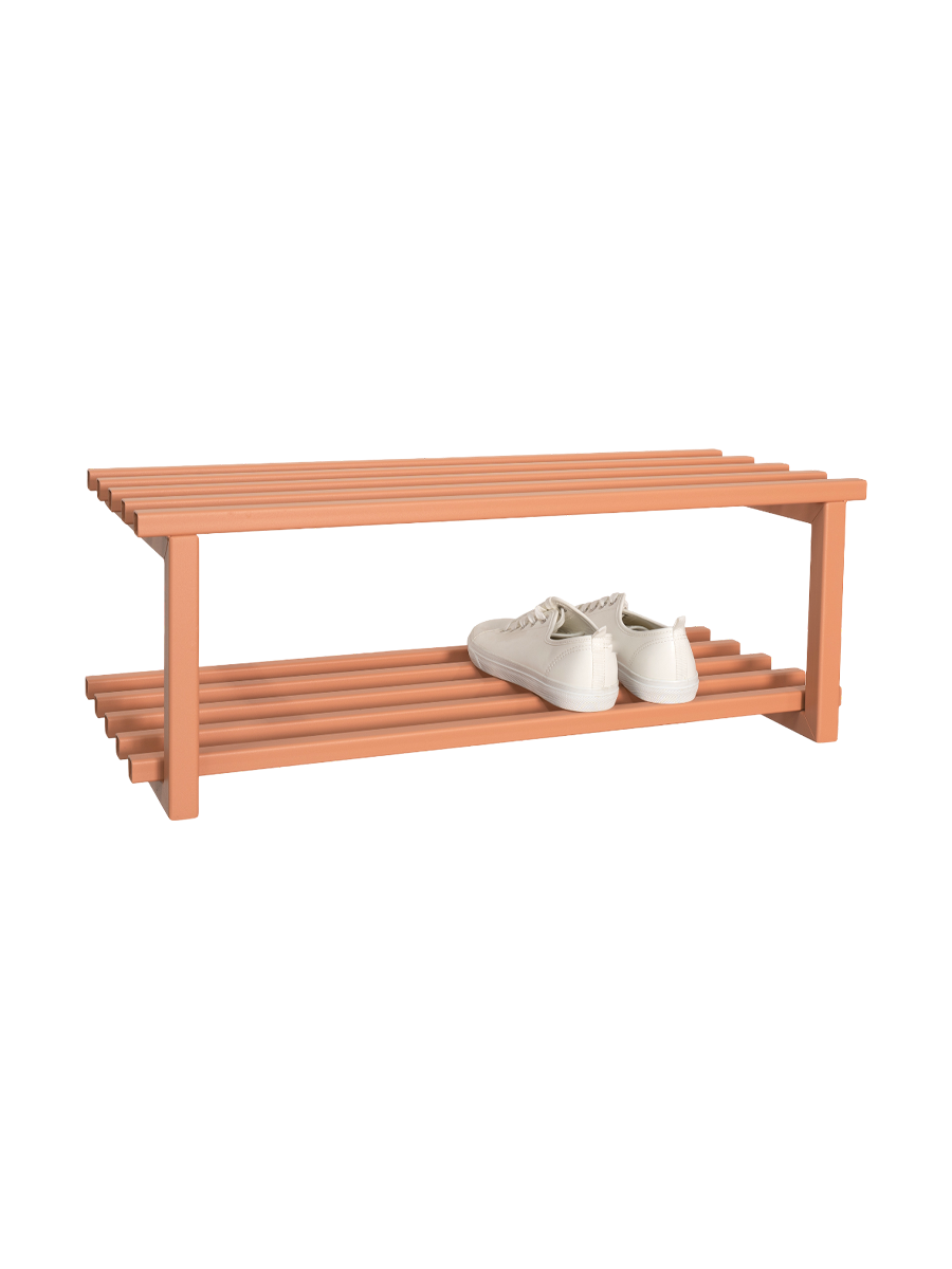 
Designer Shoe Rack "Rizzoli" - Clay Terra