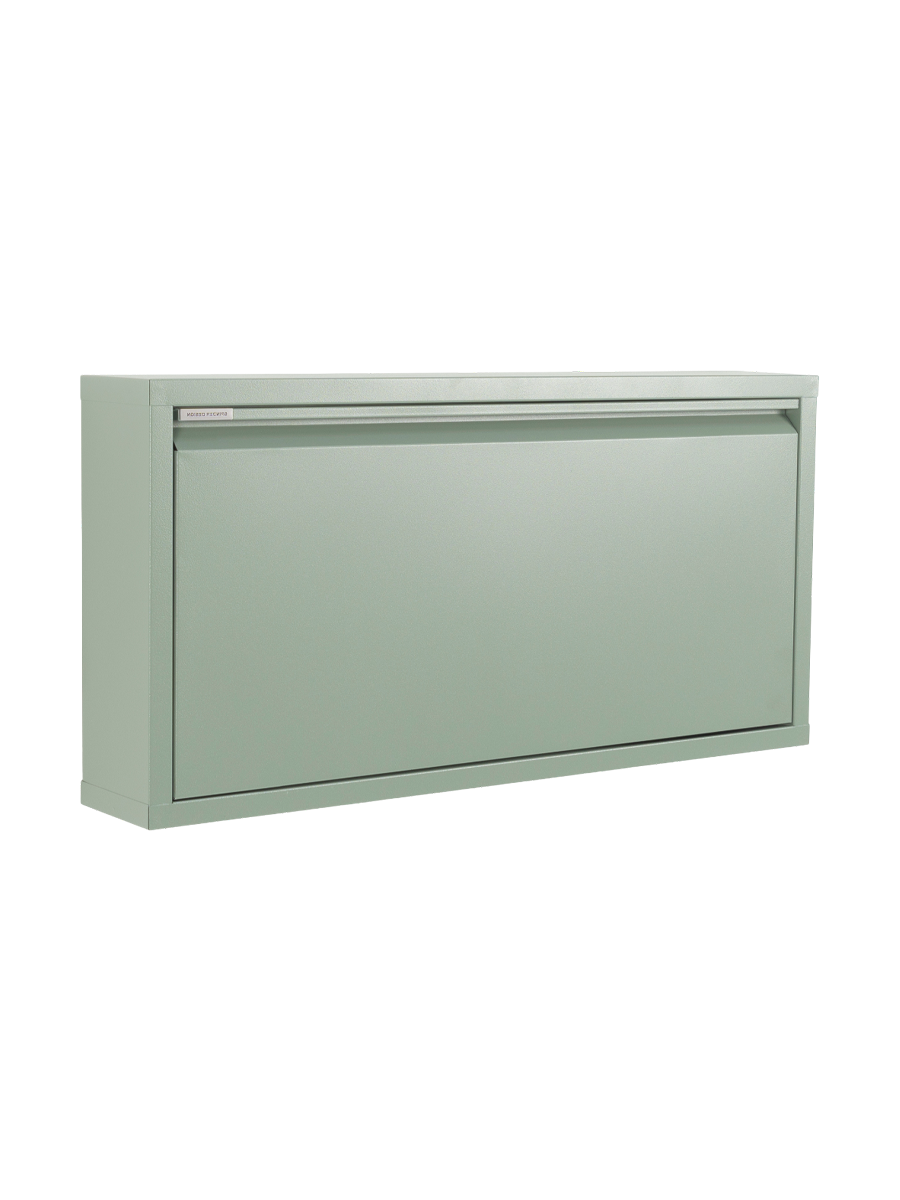 
Designer shoe cabinet "Billy 1" - Dusty Green