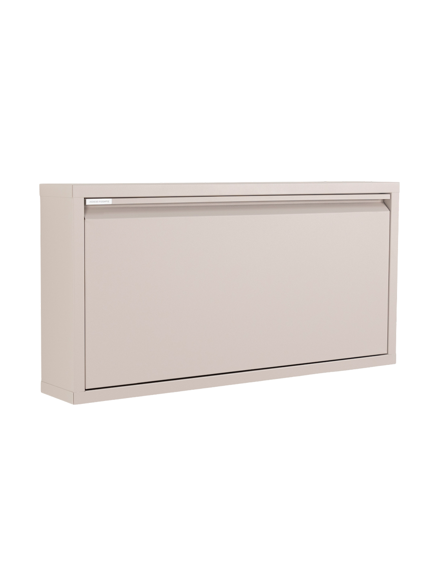 
Designer shoe cabinet "Billy 1" - Silky Taupe