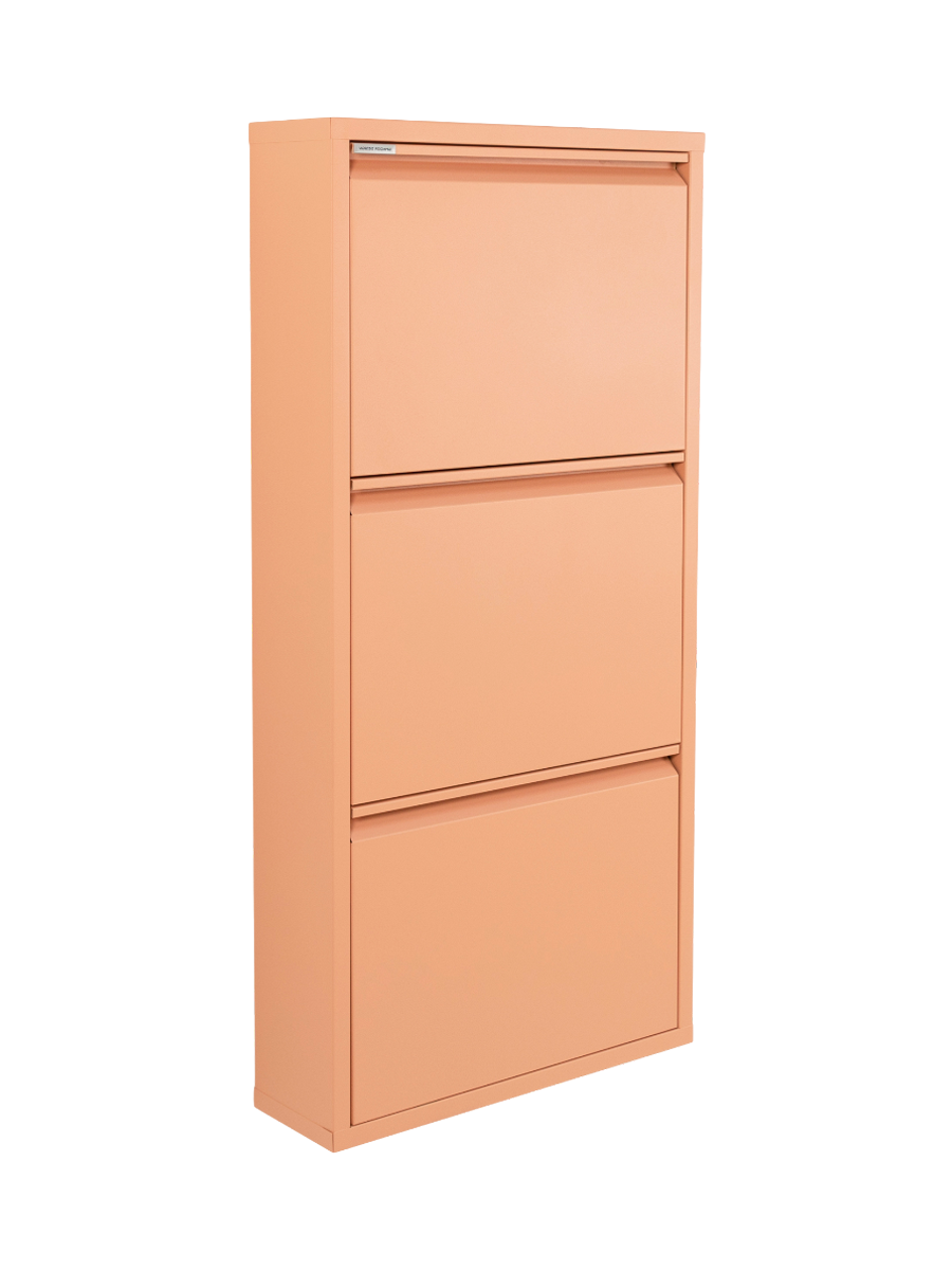 
Designer shoe cabinet "Billy 3" - Clay Terra