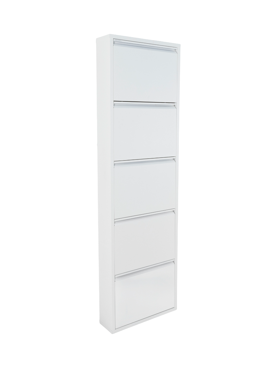 
Design Shoe Cabinet "Billy 5" - White