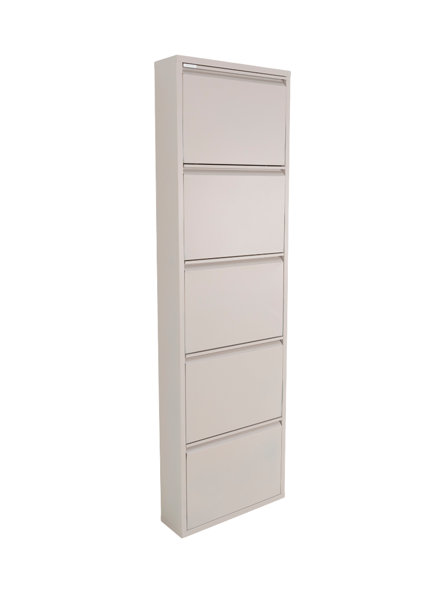 
Design Shoe Cabinet "Billy 5" - Silky Taupe