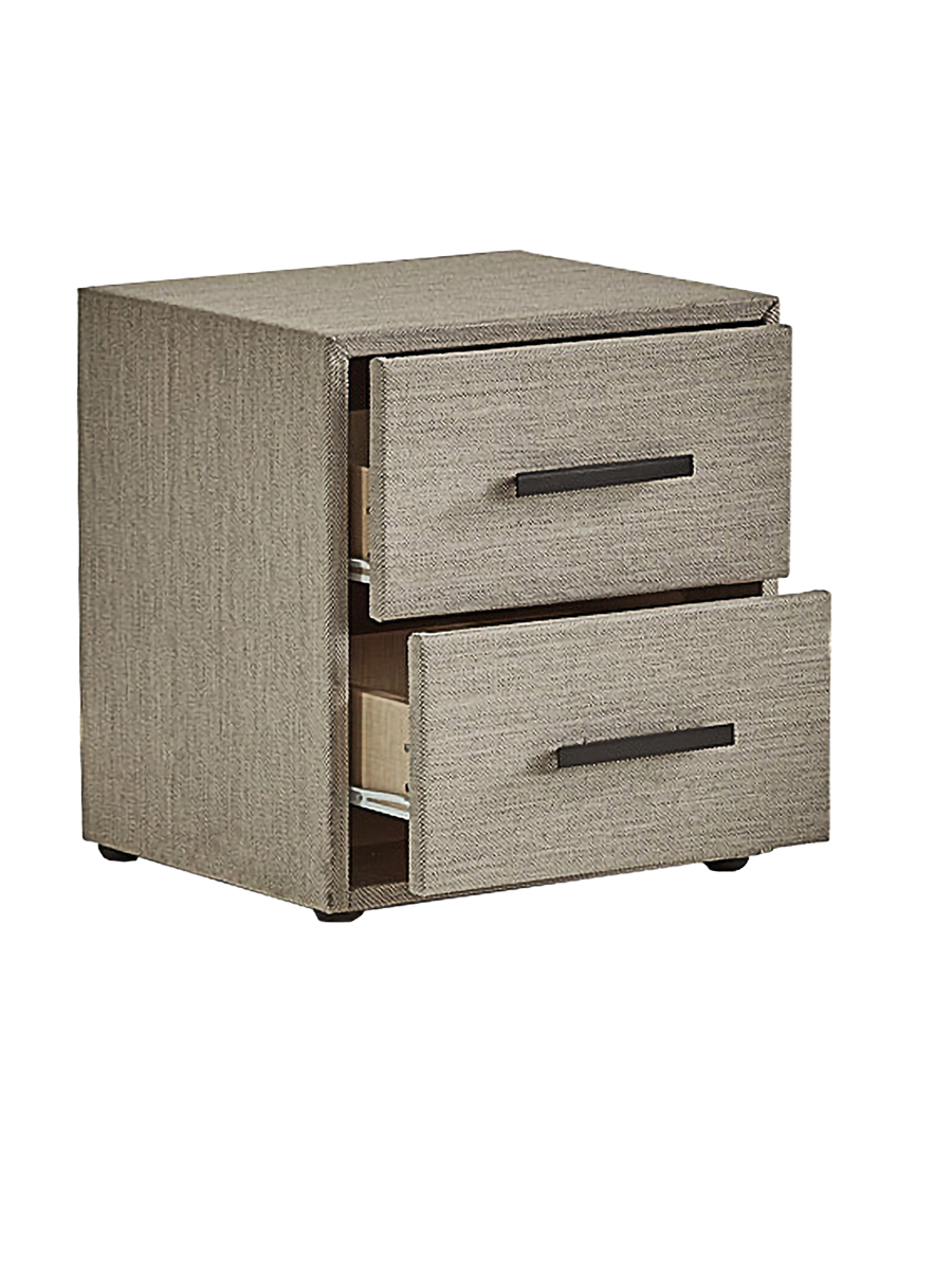 
Premium Box Spring Bed "Suna" incl. Mattress & Topper - With 2 x bedside table (+ CHF 630.-) / Mattress size: 140 x 200 cm