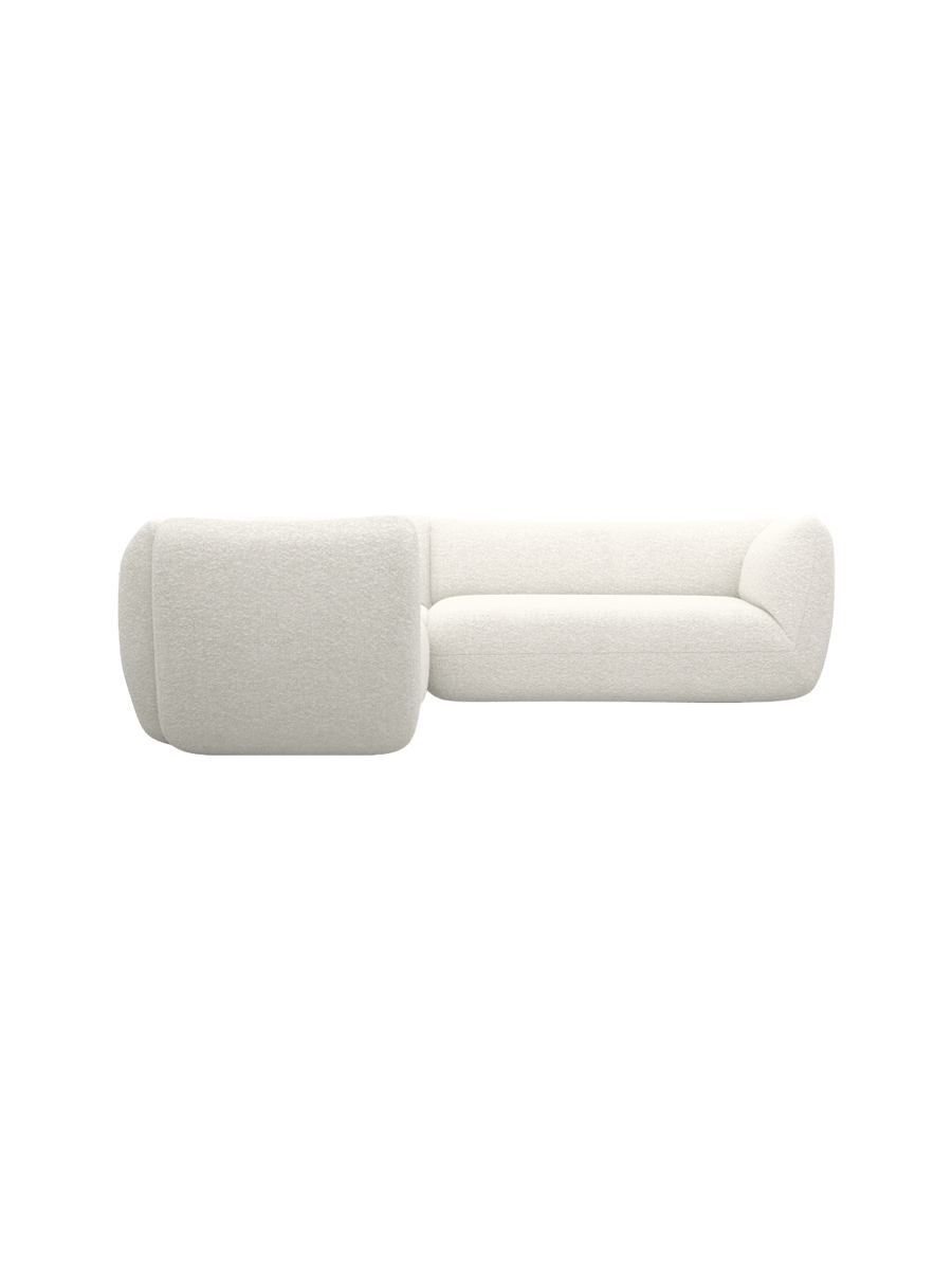 
5-Sitzer Design Ecksofa „Amalfi“ mit Bouclé-Bezug