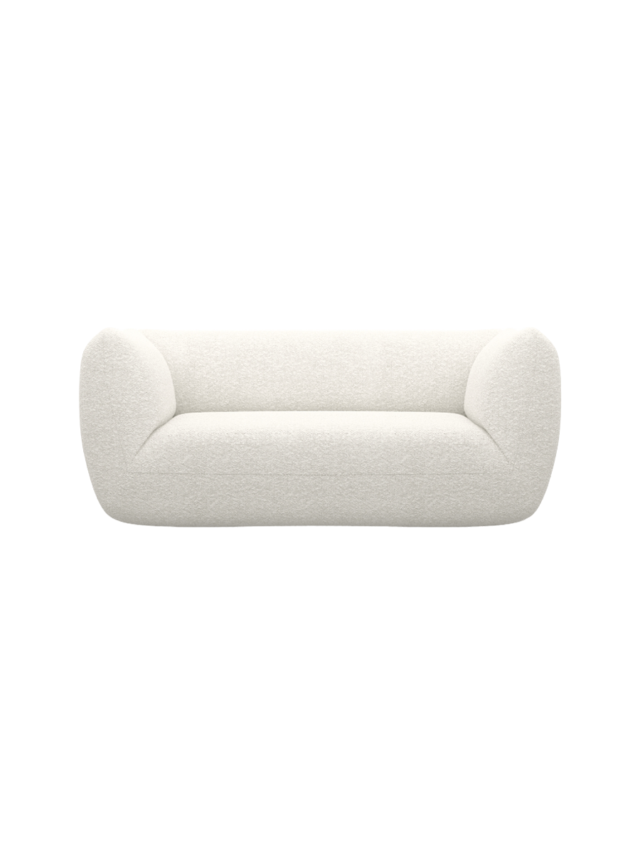 
2-Sitzer Design Sofa „Amalfi“ mit Bouclé-Bezug